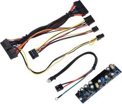 DC 12V 120W maitinimo šaltinis Kompiuterio kompiuterio maitinimo modulis su 24 kontaktų ATX/DC įvesties kabeliu, tinka kompiuteriams, HTPC, POS, skaitmeniniams priedėliams, ITX korpusams ir kt.