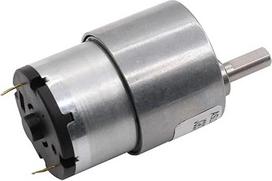 DC Getriebemotor JGB37-520 6V 12 24, Metallgetriebemotor, hohes Drehmoment, niedrige Drehzahl, RC-Robotik (Variklis ir laikiklis, 7R-24V)