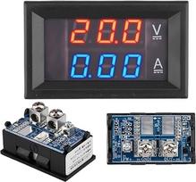 DC4.5-30V 30A 50A skaitmeninis voltmetras Ampermetras 3 bitai 0,28 "Dual LED Spannung Strom Meter Volt Tester Eingebauter Shunt (sidabrinis)