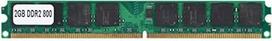 DDR2 atmintis 2G 800MHz PC2-6400 240Pin 1.8V kompiuterio modulio plokštė, skirta stalinių kompiuterių pagrindinei plokštei