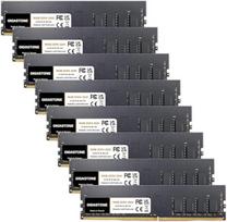 DDR4 OPERATYVIOJI ATMINTIS: GIGASTONE 128GB rinkinys (8x16GB) DDR4 2666MHz (2400MHz arba 2133MHz) PC4-21300(PC4-19200/17000) CL19 1.2V UDIMM 288Pin Non-ECC Unbuffered PC Desktop Performance Atminties atnaujinimas