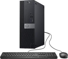 DELL Optiplex 7050 SFF stalinis kompiuteris, "Intel Core i5-6500", 16GB RAM, 256GB SSD, "WiFi", "Bluetooth", JAV klaviatūra, "Windows 11 Pro" (atnaujintas)
