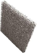 Dėvėjimuisi atspari keraminė silikono karbido pagalvėlė, mažo triukšmo sidabro putų audinys, 100 x 100 mm akytas nikelio putų lakštas, 40-100 µm NI metalo medžiagos lakštas, 1 gabalas (0,3 mm x 100)