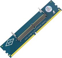 Didelės spartos nešiojamojo kompiuterio DDR5 į SO DDR5 DIMM adapterio kortelė kompiuterio suderinamumui pagerinti
