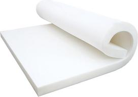 Didelio tankio apdailos putplasčio plokštė, pritaikyta baltos kietosios putos kėdžių pagalvėlėms, storas 20 cm paminkštinimas dekoracijoms ir priedams (120x40 cm)