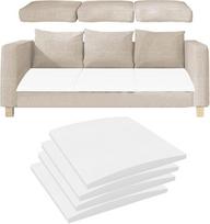 Didelio tankio putų pagalvėlė sofoms 40/50/60 cm, išlenkta atrama sofoms ir baldams, sofos remonto putų įdėklas (4.40 x 40 cm)