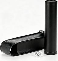 Diffraktionsspektrometer, Hand-Vollspektrum-Prismenspektrometer, Edelsteinanalysegerät, Einstellbarer Fokus, Mit Ledertasche Zur Schnellen Edelsteinbestimmung