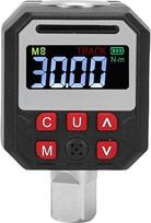 Digitaler Drehmoment-Adapter mit 1/2-Antrieb, 0-30 Nm Digitaler Drehmomentschlüssel, Summer-LED-Benachrichtigungsschlüssel mit 9 Voreingestellten Gruppen und 500 Datenspeicherung, Ideal für