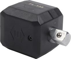 Digitaler Drehmomentschlüssel-Adapter/2-Antrieb, elektronischer Torsionsmesser-Aufsatz mit Anzeige, 10-340 Nm Reichweite, DIN ISO kalibriert, Peak/Track/voreingestellte Modi für 0 (6,8-135 nm)