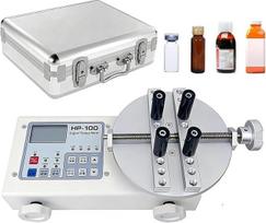 Digitales Drehmomentmessgerät für Flaschenverschlüsse, Präzisions-Drehmomentprüfgerät, Drehmomentschlüssel-Kalibrator mit 10-160-mm-Aufnahme, max. Drehmoment 50 Nm, idealus kokybės kontrolei