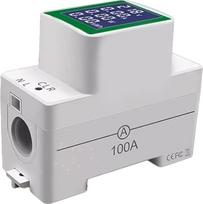 Din Rail Elektrizität Skaitmeninis galios energijos matuoklis 50V 300V AC Spannung 0 100A Strom 0 30kW Aktive Leistungsmessung mit klarem LCD Bildschirm