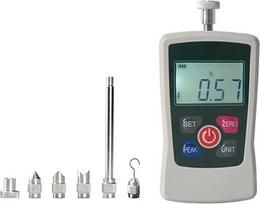 Dinamometras, 300N Digitales Kraftmessgerät Vier Einheiten Oz, Lb, N, Kg, Tragbares Zug-/Druckkraftmessgerät Messgerät Dynamometer(500N)