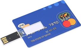 Dioche Card USB 3USB Flash Drive Card Shape 32GB Portable Data Storage U Disk for Easy File Transfer Elegant Design for School and Office
