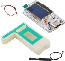 DIYmalls 868 MHz LoRa32 ESP32 OLED plokštė + 868 MHz antena + korpuso dangtelis, skirtas "Meshtastic", nesuderinamas su "Heltec LoRa 32 V2