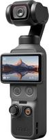 DJI Osmo Pocket 4 Essential Combo, kišeninė vaizdo kamera su gimbalu, 1 colio CMOS ir 4K/240 kadrų per sekundę, 3 ašių stabilizavimas, 2 x priartinimas be nuostolių, 14 lygių dinaminis diapazonas, 107GB integruotos atminties