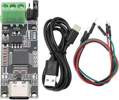 Domary CAN-Analysator-Bus-Netzwerk, USB-zu-CAN-Modul-Konverter-Adapter, Leistungsstarker ARM-Cortex-M4-STM32G431C8T6-Prozessor für Effiziente Datenanalyse, Unterstützung Kompatibe