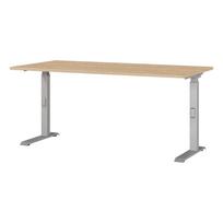 Reguliuojamas darbo stalas su ąžuolo dekoro stalviršiu 80x160 cm Downey – Germania