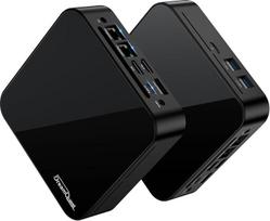 DreamQuest Mini PC Windows 11 Pro Įrengtas 16GB RAM 512GB SSD Intel N95 (bis zu 3.4Ghz) Micro Desktop Computer mit 4K HDMI 2.1TMDS/LAN/WiFi 6/Bluetooth5.3/USB3.2 für Office Business Klein PC