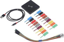 DSLogic Logic Analyzer 100MHz 16CH 16G Tiefe USB Type-C Tragbares Debug-Tool für Windows I2C für Spi UART JTAG