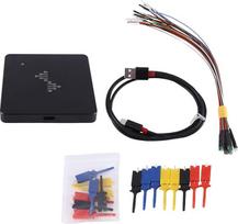 DSLogic Logic Analyzer 16G Deep Basic versija USB loginis analizatorius Juodas loginis analizatorius