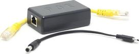 DSLRKIT 2.5G Gigabit Active PoE Splitter Type-C 12V 2A 24watt Ethernet 802.3A