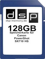 DSP atminties tėvas Canon PowerShot SX710 HS, juodas 128gb