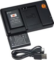 DSTE 2 pakuotės baterija ir dvigubas mikro USB įkroviklis, suderinami su EN-EL23 ir Nikon Coolpix P600 S810c P900S skaitmeniniu fotoaparatu
