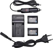 DSTE BP-727 BP727 atsarginis akumuliatorius ir įkroviklis, suderinami su "Canon VIXIA HF M50 M52 M56 M60 M500 M506 R30 R32 R36 R40 R42 R50 R52 R56 R300 R306 R50 308 R400 R500 R506 R600