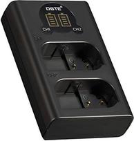 DSTE USB-Ladegerät mit LCD-Display, kompatibel mit Panasonic DMW-BLK22, BLK22, DMW-BLF19E, BLF19E, DMW-BLF19E, DMW-BLF19