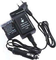 DSTE® (2 pakuotės) EN-EL14 ENEL14 atsarginė baterija ir DC111E kelioninis įkroviklis, suderinami su Nikon EN-EL14A D3100 D3200 D3300 D5100 D5200 D5300 D5500 P7000 P7100 P7200 P70000 P7800