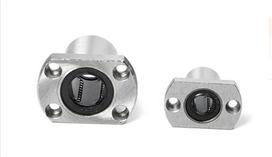 Dvigubo apdailos flanšo tipo linijinis guolis LMH6 8 10 12 13 16 20 25 30 30 35 40 50 60 UU (4 skylės, LMH6UU 6x12x19) Pakuotė po 2 vnt.