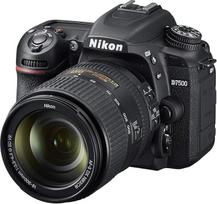 DX formato skaitmeninis veidrodinis fotoaparatas "Nikon D7500" su "Nikon AF-S DX 18-300 mm 1:3.5-6.3G ED VR" (20,9 MP, EXPEED 5 procesorius, AF sistema su 51 matavimo lauku, ISO 100-51 200, 4K UHD vaizdo įrašas, įskaitant "Time Lapse" vaizdo įrašą)