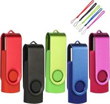 EASTBULL USB atmintinė 8GB, 5 vnt. įvairiaspalvių USB atmintinių Duomenų saugykla (8GB, įvairiaspalvė)