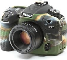 easyCover - Silikoninis fotoaparato dėklas - Fotoaparato apsauga - Nikon D7100/D7200 - Kamufliažas