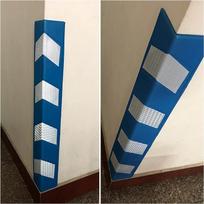 Eckenschutz Für Parkhäuser, L-Förmiger Eva-Schaumstoffstreifen, Wasserdicht, Reflektierend, Für Den Schutz Von Bodenflächen, 80 Cm/31,5 Zoll, Blau - 28 Stück