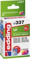 EDD-337 rašalo kasetė - viena kasetė - 3 spalvos - 16 ml - 440 puslapių - pakeičia HP 301XL (CH564EE)