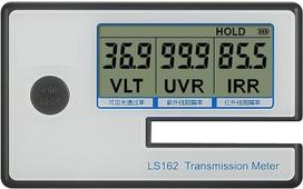 EDEDE langų atspalvių matuoklis, nešiojamas saulės plėvelės pralaidumo matuoklis, langų atspalvių matuoklis su VL pralaidumu, UV IR slopinimu, Bblocking Rate 162