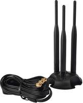Eightwood WiFi antena 2.4G 5.8G WLAN antena RP-SMA su 2 m ilginimo kabeliu, skirta WLAN PCI WiFi kortelei maršrutizatoriui, mobiliajam prieigos taškui, WLAN kortelei, išorinei USB jungčiai
