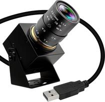 ELP 4K USB kamera su 4 kartus optiniu priartinimu ir 2,8-12 mm kintamu rankiniu objektyvu 2160P Ultra HD priartinimo jutiklis IMX415 Lightburn Industrial, skirta nešiojamiesiems kompiuteriams Raspberry Pi Jetson Nano