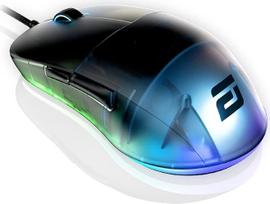 ENDGAME GEAR XM1 RGB žaidimų pelė - optinis PWM3389 jutiklis - 50:16 000 DPI - 5 mygtukai - GM 4.0-60M jungikliai - 1 ms mygtukų atsako laikas - USB ergonomiška lengva pelė 82 g - Dark Frost
