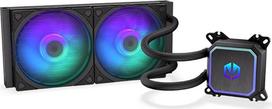 ENDORFY Navis F240 ARGB - AIO CPU vandens aušintuvas, 240 mm radiatorius, PWM siurblys, 2x Fluctus 120 PWM ARGB ventiliatoriai, Intel LGA 1700/1200/115x ir AMD AM5/AM4