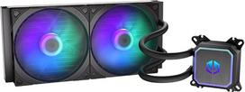 ENDORFY Navis F280 ARGB - AIO CPU vandens aušintuvas, 280 mm radiatorius, PWM siurblys, 2x Fluctus 140 PWM ARGB ventiliatoriai, "Intel LGA 1700/1200/115x" ir AMD AM5/AM4