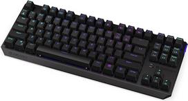 ENDORFY Thock TKL Wireless Red, TKL belaidė mechaninė klaviatūra, QWERTY, Kailh Red jungikliai, RGB, PBT klavišai | EY5A080