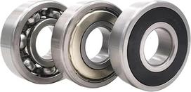 EOTVHTMT 10 vnt. stulpelių su stulpeliais 603 604 605 606 607 608 609 609 623 624 625 626 627 628 629ZZ 2RS(10PCS-606 6X17X6MM,2RS)