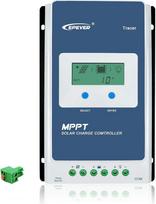 EPEVER 10A MPPT saulės įkrovos reguliatorius 12V/24V automatinis darbas Bendras neigiamas įžeminimas su LCD ekranu Saulės kolektoriaus baterijos įkrovimo reguliatorius, skirtas gelio užtvindytam sandariam ličio akumuliatoriui (10A MPPT)