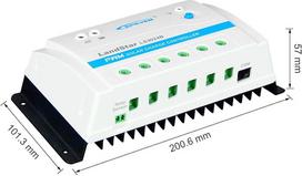EPEVER 30A 12V / 24V saulės energijos įkrovimo valdiklis Automobilių darbo saulės kolektorių PWM valdiklis tinka sandariai užtvindytam geliniam akumuliatoriui (LS3024B)