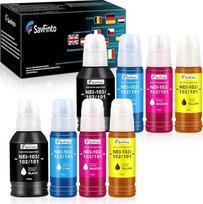 Epson 104 rašalo buteliukas, tinkamas naudoti su EcoTank ET-2710 ET-2711 ET-2714 ET-2714 ET-2715 ET-2720 ET-2721 ET-2726 ET-2810 ET-2820 ET-2821 ET-2825 ET-28, ET-26 ET-4700 ET-4800