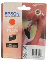 Epson originali T0879 UltraChrome HI-Gloss2 oranžinės spalvos rašalo kasetė, originali