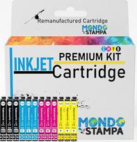 Epson T0715 Multipack 12 Stück (6 Schwarz T0711, 2 Cyan T0712, 2 Magenta T0713, 2 Gelb T0714) Ergiebigkeit 500/450 Seiten, für Stylus SX200, SX218, SX400, DX4400