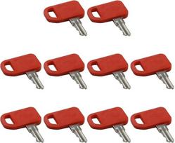 Ersatz für Zündschlüssel-Set, 10-teilig, für AT195302, verwendet mit Ladern, Traktoren, Baggerladern, AR51481, starke Materialien